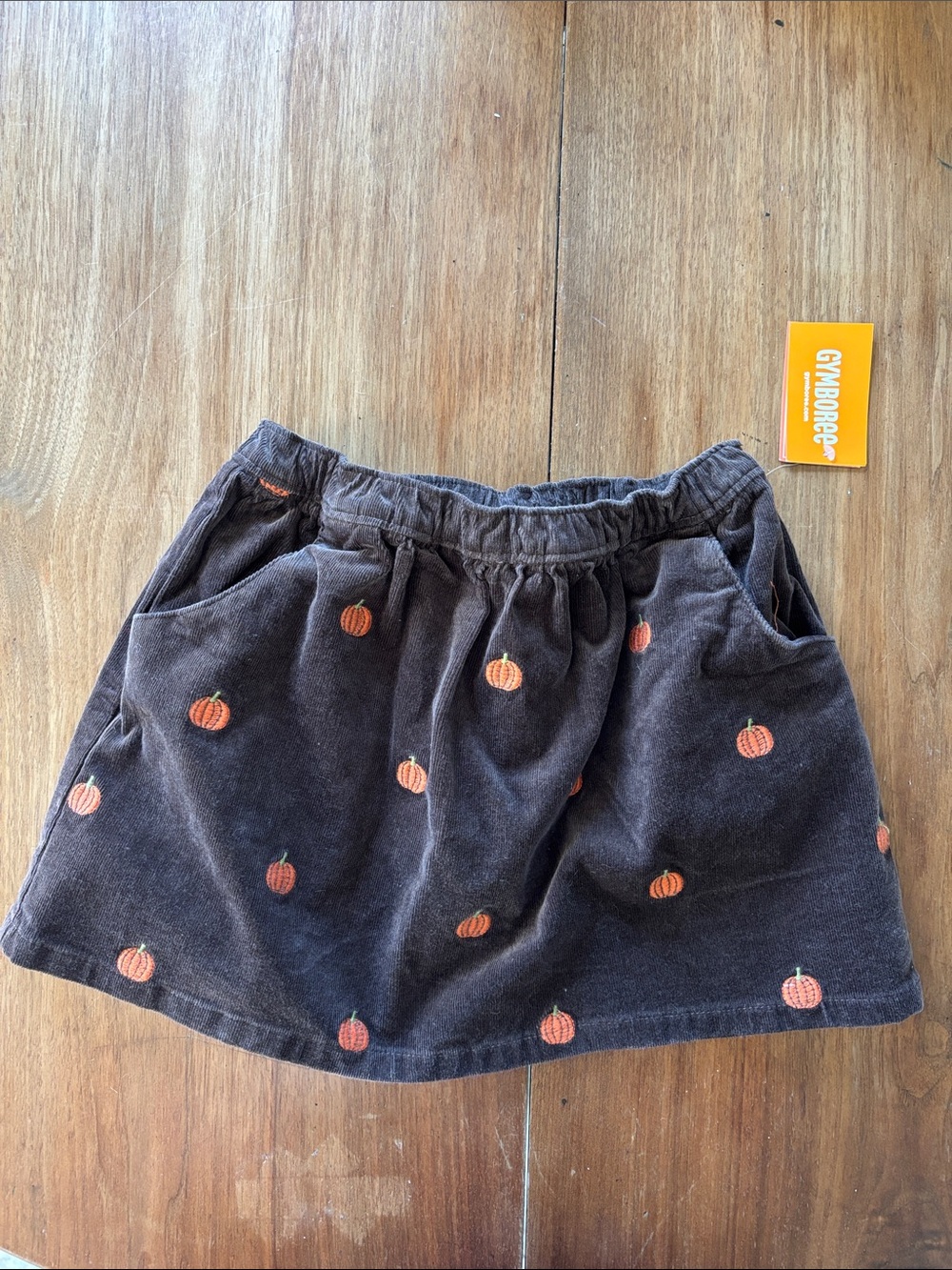NWT Gymboree pumpkin skort 4t